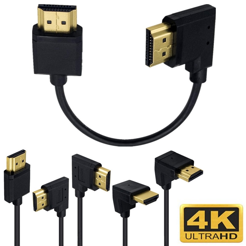 OD 3.0mm  Ʈ HDMI ȣȯ 2.0 -    Ʒ   ª ̺ 4k Hd @60hz 淮 ޴